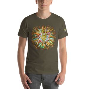 T-shirt Unisexe HTF 2020 Flower - Army