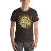 T-shirt Unisexe HTF 2020 Flower - Marron / Brown